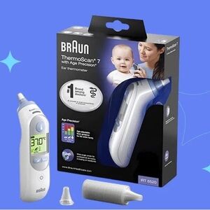 Braun Thermoscan Digital Ear 7 Thermometer- Irt6520